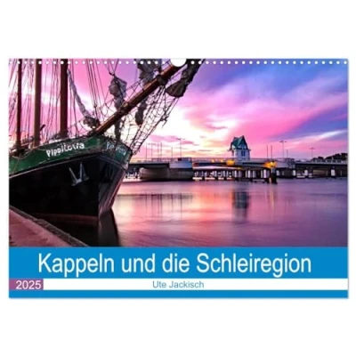 Abbildung von Kappeln und die Schleiregion (Wandkalender 2025 DIN A3 quer), CALVENDO Monatskalender
