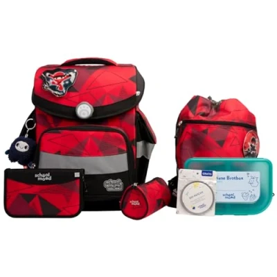 Abbildung von School Mood Timeless Pro Kai Ninja rot Schulranzen Modell 2024/25