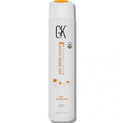 Abbildung von GK HAIR Clarifying Shampoo 300ml pH + Vorbehandlung Sulfatfreies zur Tiefenreinigung, beseitigt Unreinheiten Aloe Vera, Vitamine und natürliche Öle ohne Parabene von Global Keratin