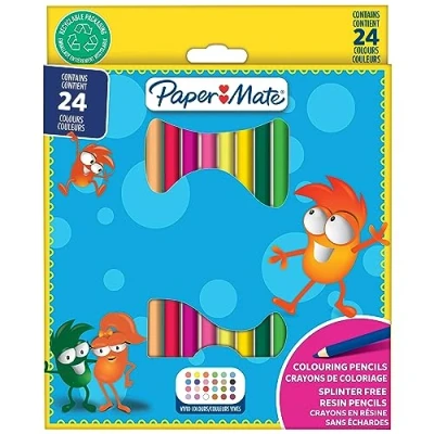 Abbildung von PAPER MATE Buntstifte Kids Colouring Bunt 24er M Blister