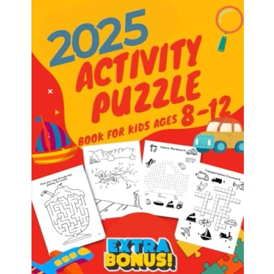 Abbildung von Ultimate Activity Puzzle Book For Kids Ages 8 12 Years: Mazes, Word Search, Dot to Dot, Scramble, Tic Tac Toe, Crossword, Sudoku (Activity Books Kids)