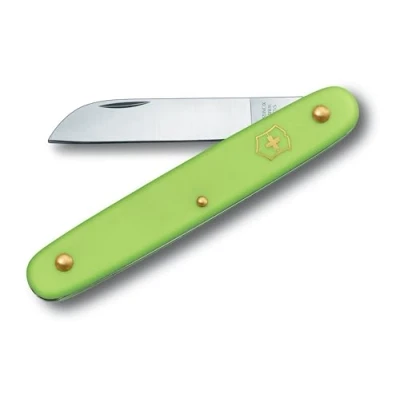 Abbildung von Victorinox Blumenmesser, Garten Schweizer Taschenmesser, Gärtner und Floristen, Klinge, gerade, hellgrün