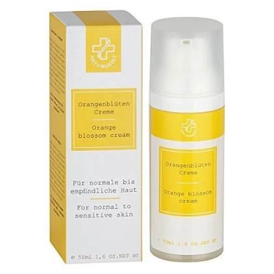 Abbildung von Hagina Sensitive Line Orangenblüten Creme 50ml, beruhigende und feuchtigkeitsspendende mit leichtem Fettcharakter, für normale bis empfindliche Haut sowie Mischhaut