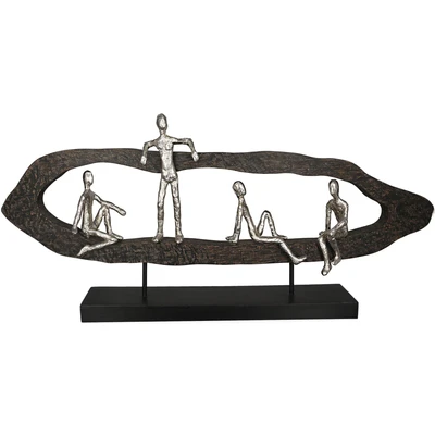 Abbildung von Casablanca by Gilde Dekofigur &quot;Skulptur &quot;Hang out&quot;&quot;
