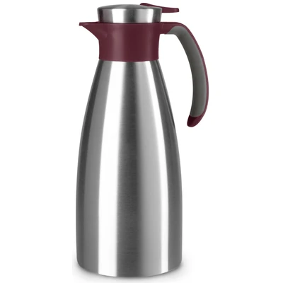 Abbildung von Emsa Isolierkanne &quot;Soft Grip&quot;, 1,5 l, (1), Quick Tip Verschluss, rutschfester Halt, 12 h heiß, 24 kalt