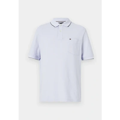Abbildung von Tommy Hilfiger Pocket Classic FIT POLO Poloshirt, Herren, Größe: XS, Breezy blue