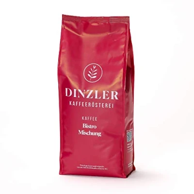 Abbildung von Dinzler Kaffeerösterei &quot;Bistro Mischung&quot; 1kg, ganze Bohne