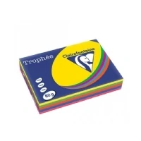 Abbildung von Farbiges Papier trophée, a4, 80g, ass. starke Farben 1704, Packung mit 5x100 Blatt