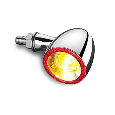 Abbildung von Kellermann LED Rücklicht/Blinker M8 Bullet 1000® DF Chrom, Unisex, Multipurpose, Ganzjährig, Metall