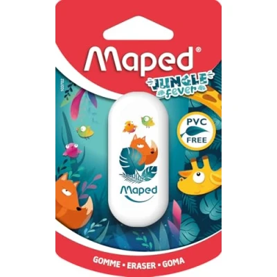 Abbildung von maped JUNGLE fever Radiergummi weiß