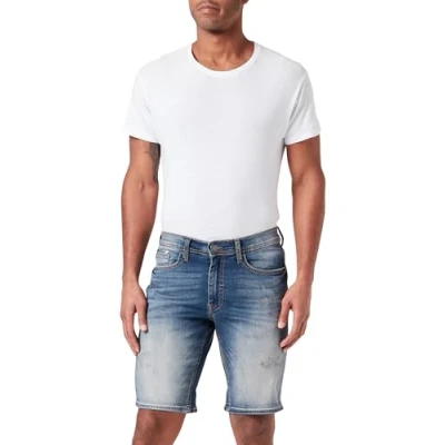 Abbildung von Blend Herren Denim Jeans Shorts, 201733/Denim vintageblue 23, M