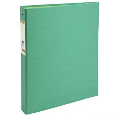 Abbildung von Exacompta 51983E Ringbuch Forever aus Recycling Karton 4 O Ring Mechanik 40mm breit DIN A4 dunkelgrün ideal für Büro und Schule Blauer Engel Ringordner Ringhefter