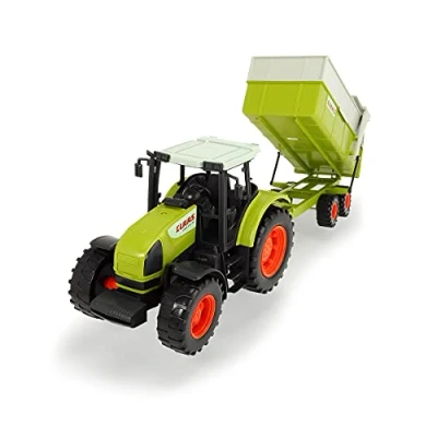 Abbildung von Dickie Toys Spielzeug Traktor CLAAS Ares Set, mit Kipper