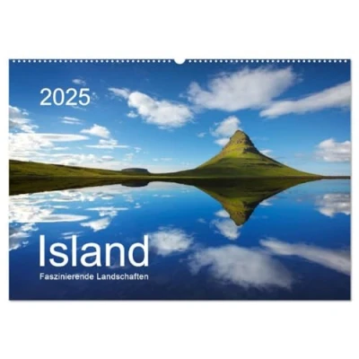 Abbildung von ISLAND 2025 Faszinierende Landschaften (Wandkalender DIN A2 quer), CALVENDO Monatskalender