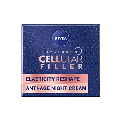 Abbildung von Nivea Cellular Filler Elasticity Reshape Nachtcreme 50 ml (leicht beschädigte Box)
