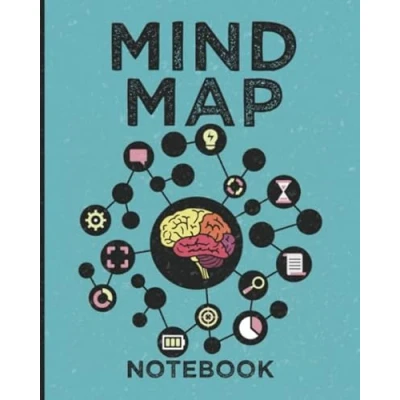 Abbildung von Mind Map Notebook: A Design Thinking Notebook For Mapping, Brainstorming, Planning, and Visual Thinking. The Book Gift. ... thinkers. Modern Mind.