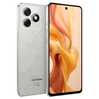 Abbildung von Ulefone 5G Handy ohne Vertrag Note 18 Ultra, 50MP+50MP+32MP Kamera, Dimensity 720 12GB+256GB, DUAL SIM Android 13 Smartphone, 6,78&#039;&#039; FHD+, IR Blaster, Fingerabdruck+Gesichtsentsperrung NFC Grau