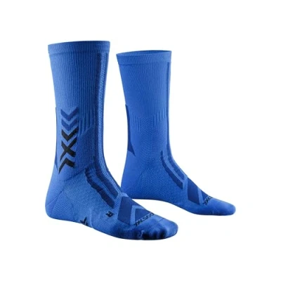 Abbildung von X Socks Hike Discover Crew Wandersocke Blau Mann Grösse 42 44