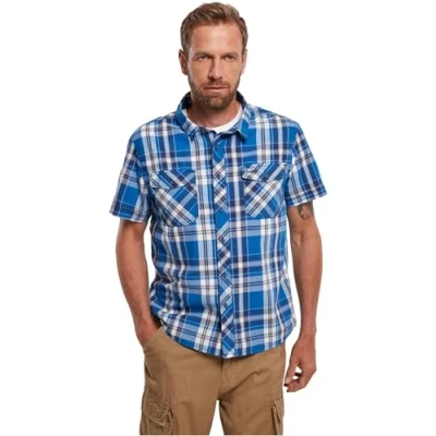 Abbildung von Brandit Roadstar Hemd, Herren, Größe: Small, Blue