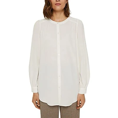 Abbildung von ESPRIT Damen 991ee1f322 Bluse, Off White, 36 EU