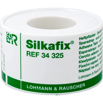 Abbildung von Silkafix Heftpfl. 5mx2,5cm Kunststoff Spule