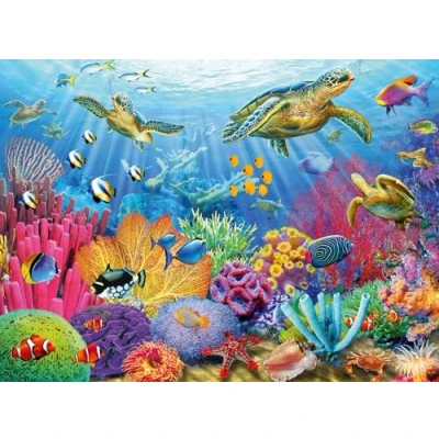 Abbildung von Ravensburger Puzzle 12000197 Tauchspaß Unterwasser 500 Teile