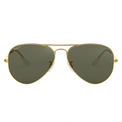 Abbildung von Ray Ban Aviator Sonnenbrille RB3025 001/58 Polarisiert 62/14/140