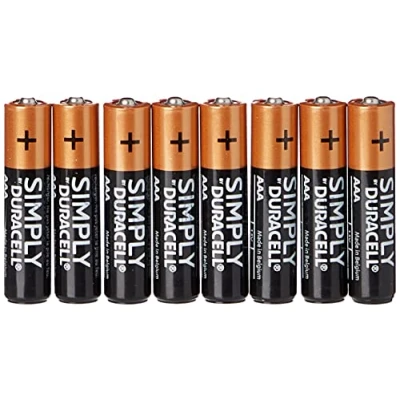 Abbildung von Duracell SIMPLY Batterie AAA (MN2400/LR03) 8er