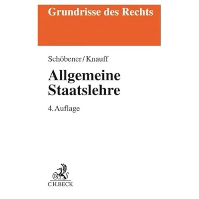 Abbildung von Allgemeine Staatslehre (Grundrisse des Rechts)