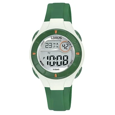 Abbildung von LORUS Chronograph R2343PX9, Armbanduhr, Quarzuhr, Kinderuhr, Digitalanzeige, ideal als Geschenk
