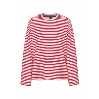 Abbildung von Pieces ADIE NOOS Langarmshirt, Damen, Größe: XS, Cloud dancer 9