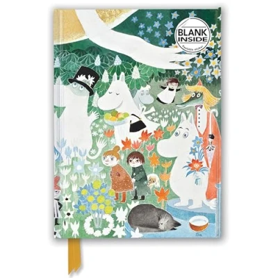 Abbildung von Moomin: Dangerous Journey (Foiled Blank Journal) (Flame Tree Notebooks): Unser hochwertiges Blankbook mit festem, künstlerisch geprägtem Einband (Premium Notizbuch DIN A 5 Magnetverschluss)