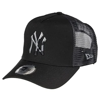 Abbildung von NEW Era YORK Yankees Camouflage Infill Aframe Adjustable Trucker Cap, Größe: One Size, Schwarz