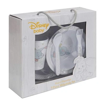 Abbildung von Brand: Disney Magical Beginnings 5 Piece Melamine Crockery Set Dumbo DI520, 200 g