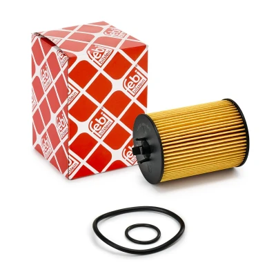 Abbildung von FEBI BILSTEIN 109120 Ölfilter mit Dichtring Filtereinsatz MERCEDES BENZ: B Klasse, A Klasse