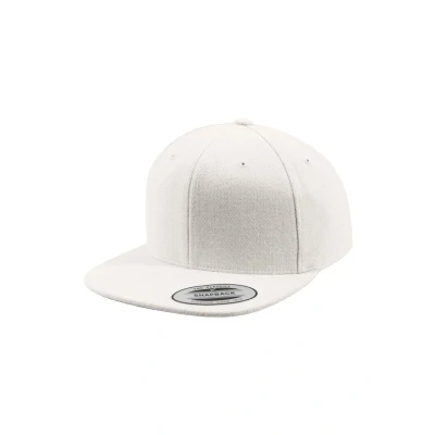 Abbildung von Flexfit Melton Snapback Cap, Herren, Größe: One Size, White