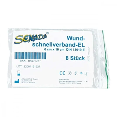 Abbildung von Senada Wundschnellverband 6x10 cm 8 St
