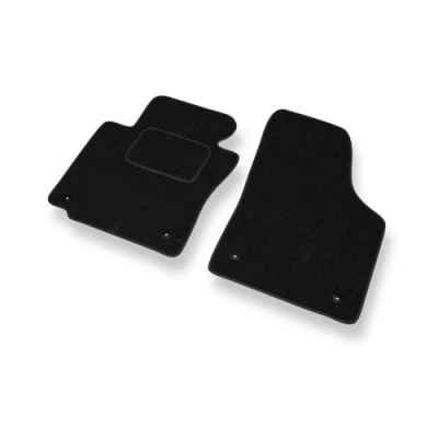 Abbildung von Mossa Fußmatten Auto kompatibel mit Volkswagen Golf V, VI (2003 2012) schwarz Automatten Autoteppiche 2