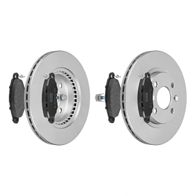 Abbildung von f.becker_line Bremsensatz Bremsscheiben Ø259MM + Bremsbeläge Vorne kompatibel mit RENAULT KANGOORENAULT Bremsen Set Bremsenset Bremsanlage