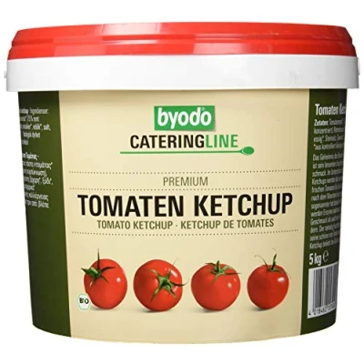 Abbildung von Byodo Feinstes Tomaten Ketchup, 1er Pack (1 x 5 kg Eimer) Bio