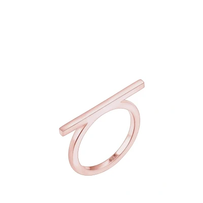Abbildung von Elli Minimal Ring Rose goldcoloured, Damen, Größe: 54, gold coloured