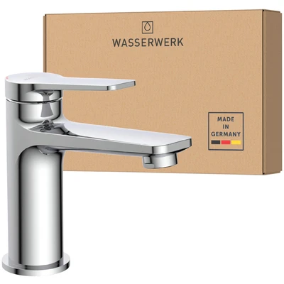 Abbildung von WASSERWERK Waschtischarmatur &quot;WT 12&quot;, inkl. Popup, wassersparend