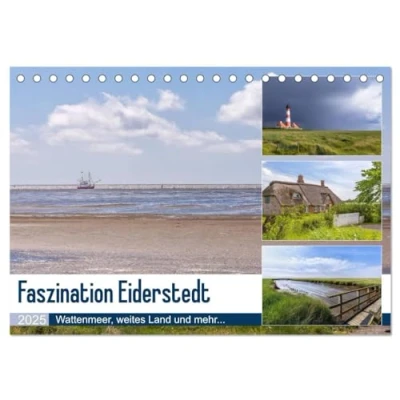 Abbildung von Faszination Eiderstedt (Tischkalender 2025 DIN A5 quer), CALVENDO Monatskalender