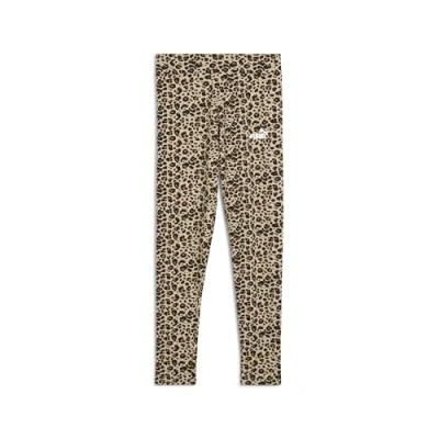 Abbildung von Essentials Graphic Animal Leggings Mädchen PUMA Toasted Almond Beige