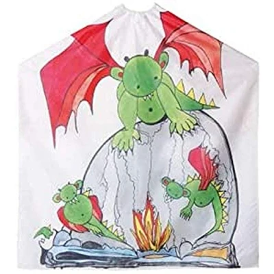 Abbildung von Efalock Professional Kinderumhang Fire Dragon 95 x 130 Hakenverschluß, 1er Pack, (1x Stück)