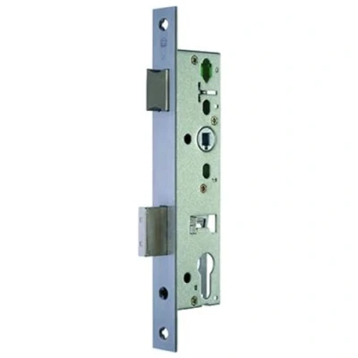 Abbildung von Sächsische Schlossfabrik Rohrrahmenschloss, Rohrrahmen Einsteckschloss 02 PZ W FK 24/45 92 08 kantig 001 21 mm