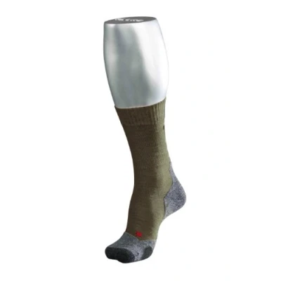 Abbildung von FALKE Damen Wandersocken TK2 Explore W So Wolle Funktionsmaterial antiblasen dick 1 Paar, Grün Olive 7830, 35 36