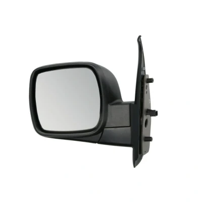 Abbildung von Außenspiegel Blic 5402 04 1121580P links schwarz elektrisch beheizt, konvex RENAULT: Kangoo II / Grand Kangoo, Express, I