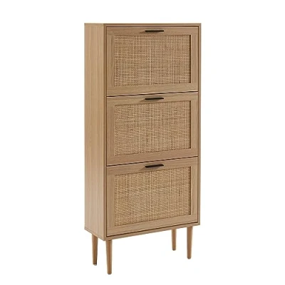 Abbildung von BAÏTA Amana Schuhschrank, Holz, Hellbraun, L60cm