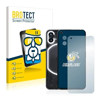 Abbildung von BROTECT Schutzglas für Nothing Phone (1) (Display+Kamera) Schutzfolie Panzer Folie Glas [Extrem Kratzfest 9H, Anti Fingerprint, Ultra Transparent]